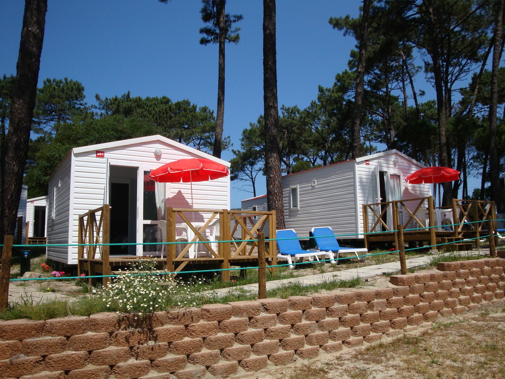 Orbitur Caminha Bungalows - Caravan Park Exterior photo